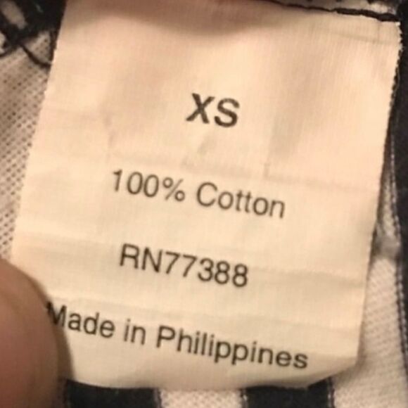 J. Crew Striped Painters Long Sleeve T-Shirt Sz XS - Picture 3 of 7